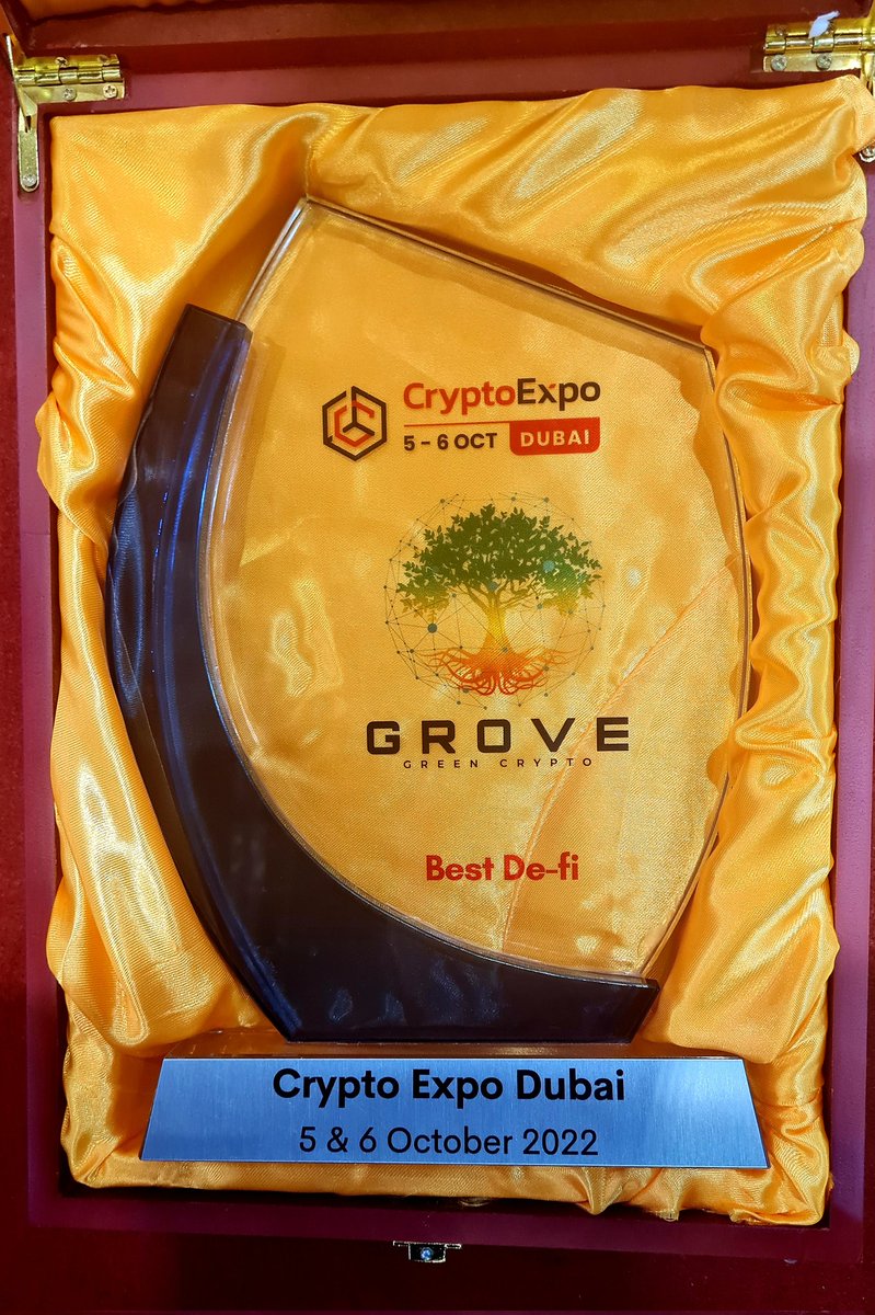 GroveCoin Official tweet media