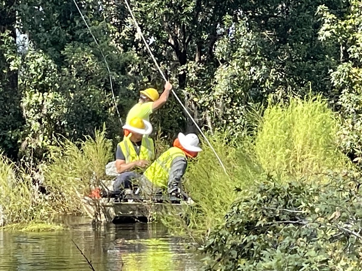 Buffalo Municipal Utilities is excited to welcome home our Journeymen linemen Shannon &amp; Travis.  They spent long hours working down in Bartow, FL, while working in swamps around snakes restoring power to their local utility.  
Excellent work to all Utility workers that helped.
