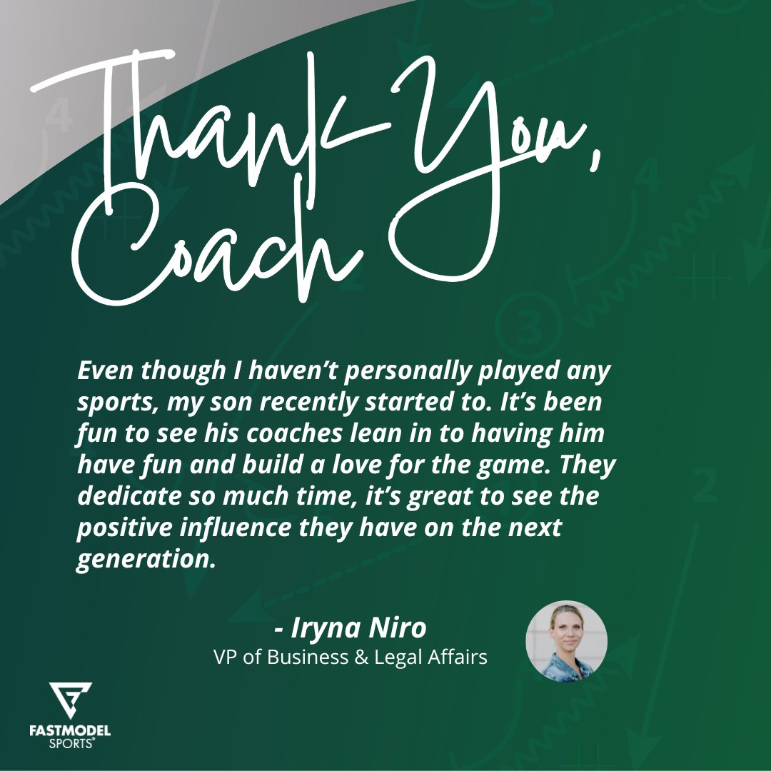 FastModel's tweet image. #NationalCoachesDay // #FastModelFamily
