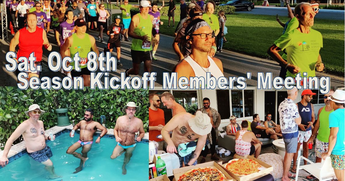 FrontRunnersFTL's tweet photo. October News-Members' Only Pool Party Sat, Outshine Film &amp; Dinner Social, Upcoming Club Races, Trail Running in Hollywood - https://t.co/NNycC7OrBr https://t.co/ad7gzaUOAg