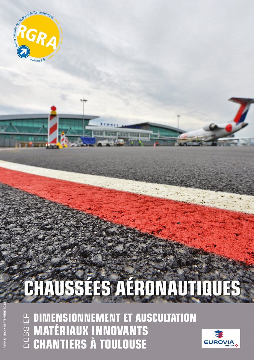 RevueRGRA's tweet photo. 📣Le dernier numéro de la RGRA consacré aux Chaussées aéronautiques vient de paraître ! 👉https://t.co/g6zPpszhdD ✈️@eiffage @CeremaCom @GroupeColas @DGAC @routepourtous @Eurovia_Group https://t.co/daQTX72fqd
