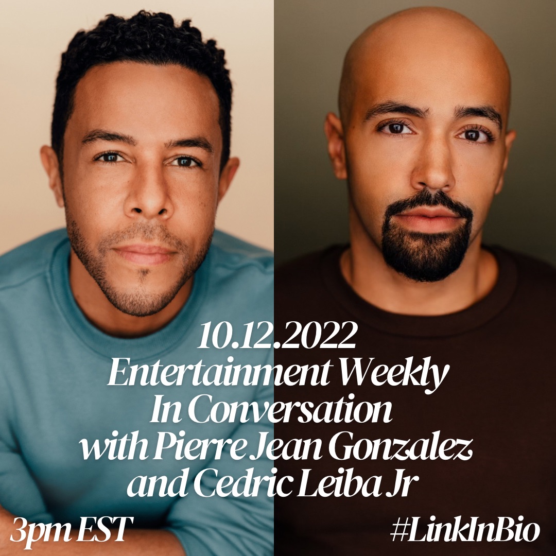 Join the virtual audience on Oct 12 when <a href="/EW/">Entertainment Weekly</a>  interviews <a href="/DominiRicanProd/">DominiRican Prodcutions</a> founders @ceddynyc and  <a href="/pierrlito/">Pierre Jean Gonzalez</a> to discuss how they are creating opportunities for #latinx and #lgbtqia professionals in front of and behind the camera.  Register at link.  
tinyurl.com/4ztb44n5