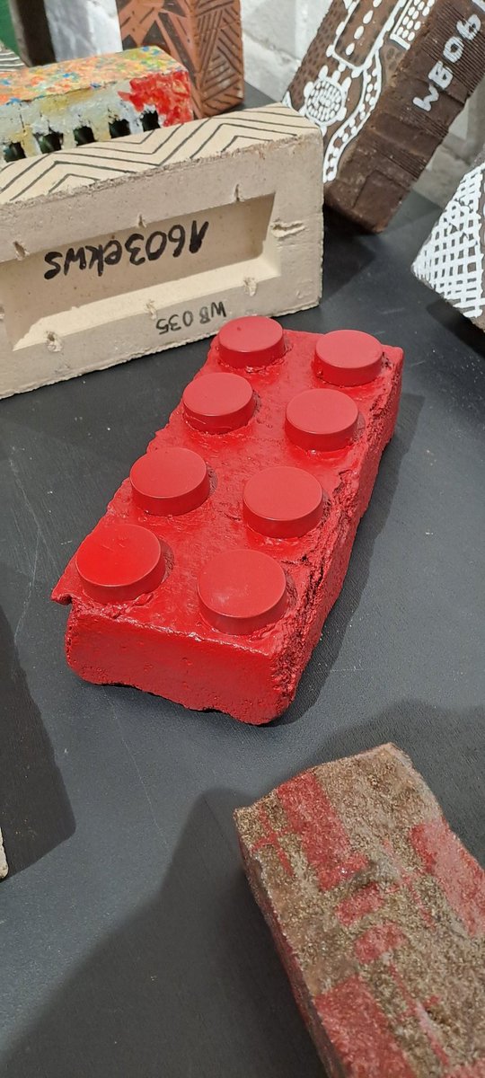 Amazing creativity for 'What would you draw on a brick' competition. The winner will be revealed tonight. <a href="/wienerbergeruk/">wienerberger UK</a>