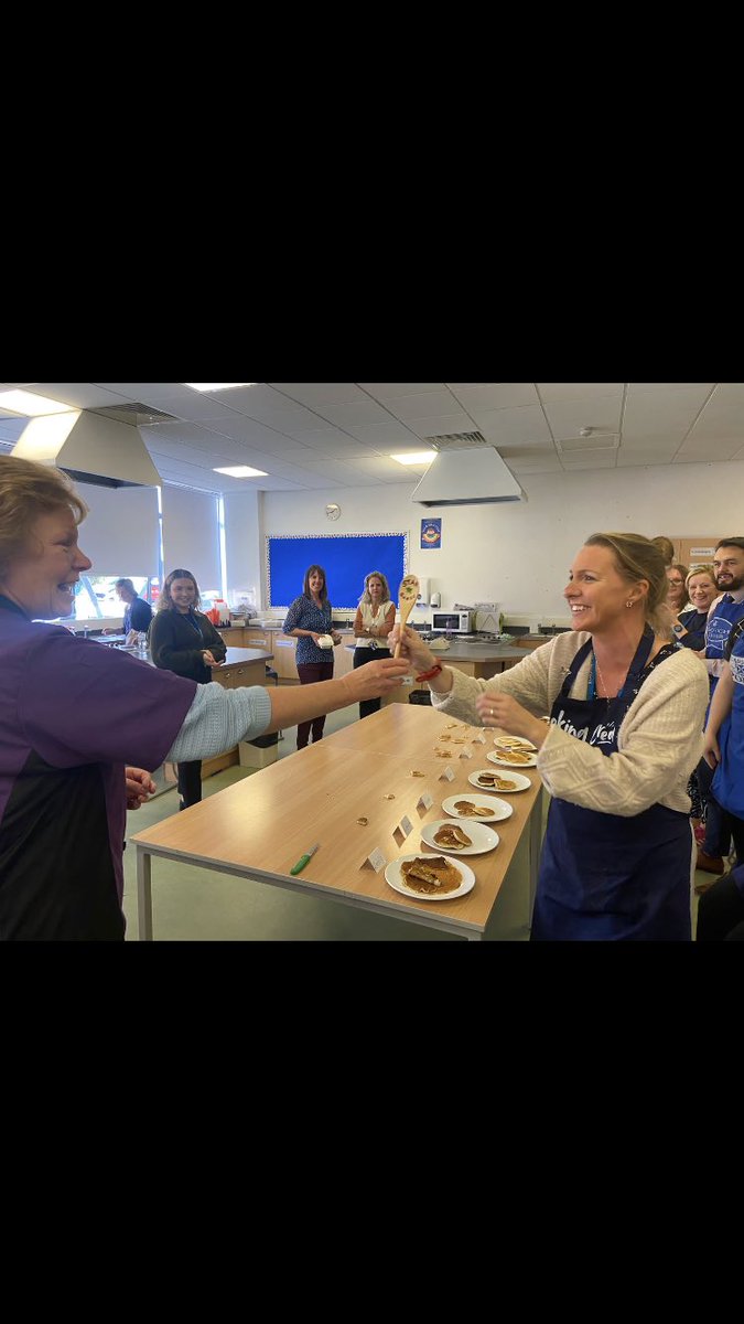 Staff Scotch Pancake Bake off challenge!! Great achievement in 40 minutes. Such fun for all involved! #Staff HWB <a href="/PLHSHE/">PLHS HE</a>