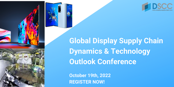 DisplaySupply's tweet photo. Hear from DSCC Analysts around the world at the Global Display Supply Chain Dynamics & Technology Outlook Conference. Register here before the Oct. 15th price increase: https://t.co/kOJtvYCgw9
#Displays #DisplayConference #OLED #AdvancedTVs #Apple https://t.co/Vi9NyIcpN2