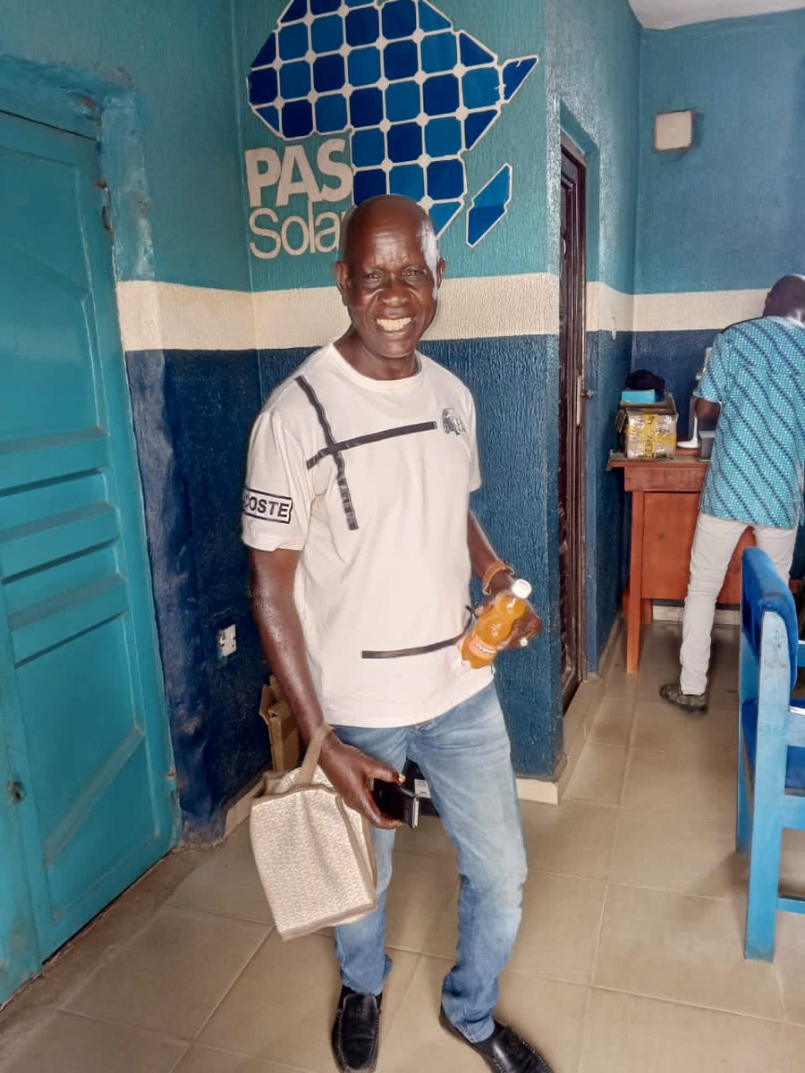 PAS_SOLAR's tweet photo. CSW DAY 3:
We appreciate Mr. Patrick Mordi, one of our valuable customers. He has two of our products installed in his home and he has been consistent without a day of default. Special shout-out to many others on our list.
#PAS_Solar
#HappyCustomerServiceWeek #CelebrateService https://t.co/ZpkzazjsBP