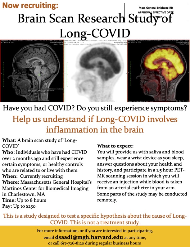 HannahFBues's tweet photo. @SuzetteGiordano @MBVanElzakker @tjalcovrv @WiS_MGHMartinos Hi Suzette! We are located in Boston, MA -- here is a flyer with contact information: https://t.co/kVovqQ8oKK
