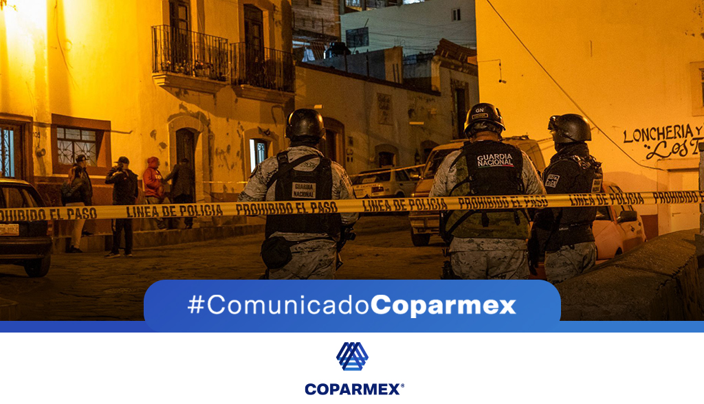 🪖 La militarización no es la solución para frenar la violencia y delincuencia, insistimos en que debe ajustarse la estrategia de seguridad en nuestro país. Sobre ello nuestro #ComunicadoCoparmex 👇 bit.ly/CP77_22