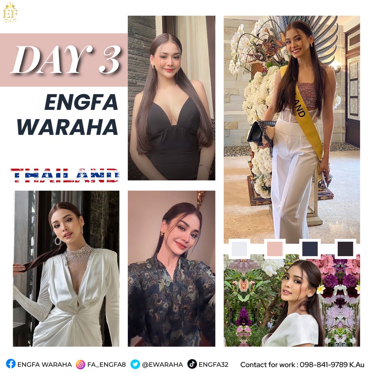 engfadom's tweet photo. 5 ชุดจุกๆ เกาหลีเกาใจ แอบเซ็กซี่เล็กๆ
ไม่มีคำไหนจะพูด นอกจากคำว่า สวยยยย

พรุ่งนี้รอลุ้นกันเลยว่า จะมากี่ชุด 👗🥻

#อิงฟ้ามหาชน
#EngfaWaraha
#EngfaWithMGI2022 
#MissGrandInternational2022 https://t.co/vWBKmDB2vS