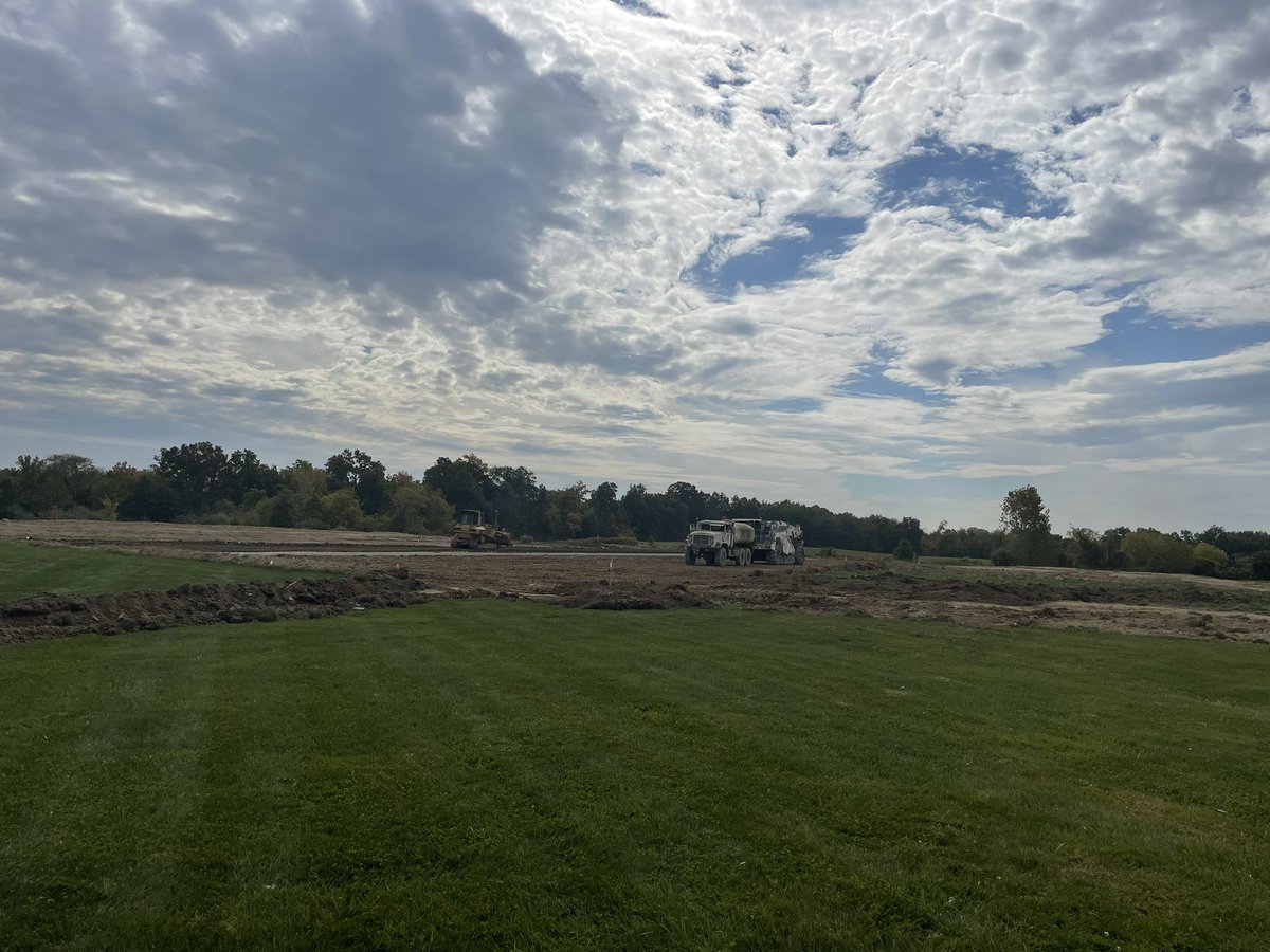 BV_Busing's tweet photo. New Tennis Court ground work underway!! https://t.co/ibrx1A8VSL