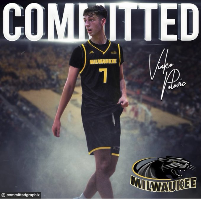 Congratulations to NPID athlete, Vinko Polovic on his commitment to play basketball at the University of Wisconsin, Milwaukee! Newest <a href="/MKE_MBB/">Milwaukee Men's Basketball</a>! #UnitedWeRoar Ready to start connecting to college coaches? Start here: bit.ly/31GL6❤️‍🔥