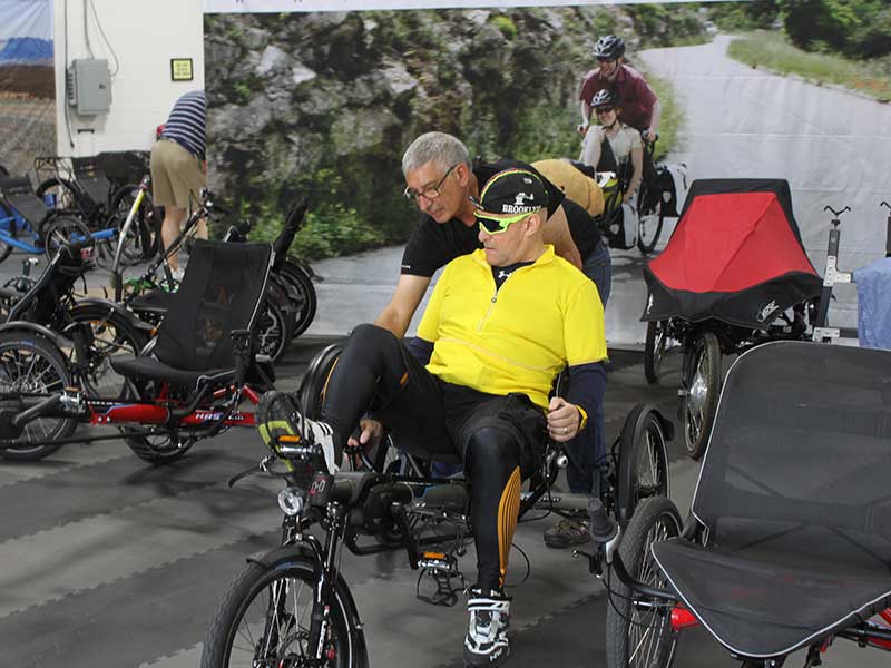 HaseBikesUSA's tweet photo. Come see us at Cycle-Con 2022 in Dayton, OH this weekend!
#CycleCon2022 #Cycling #RecumbentTrikes #GotBike
https://t.co/brfsv1Gqmd https://t.co/LXCc6kLe9y