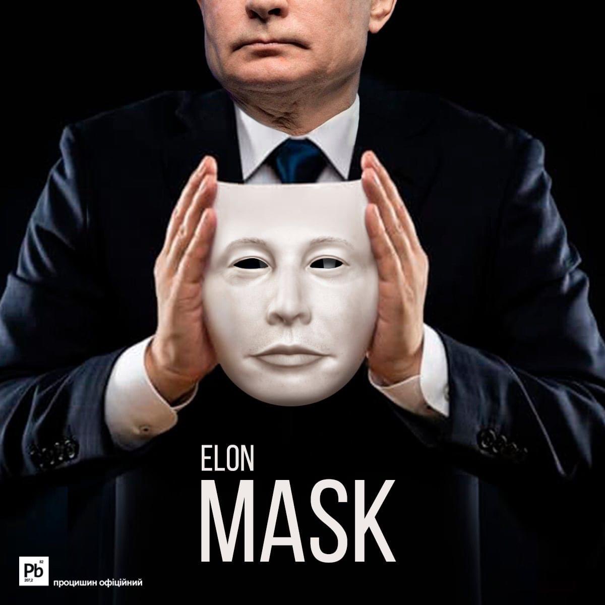 Glasnost Gone on Twitter "Move on Musk. Because your Mask has slipped."