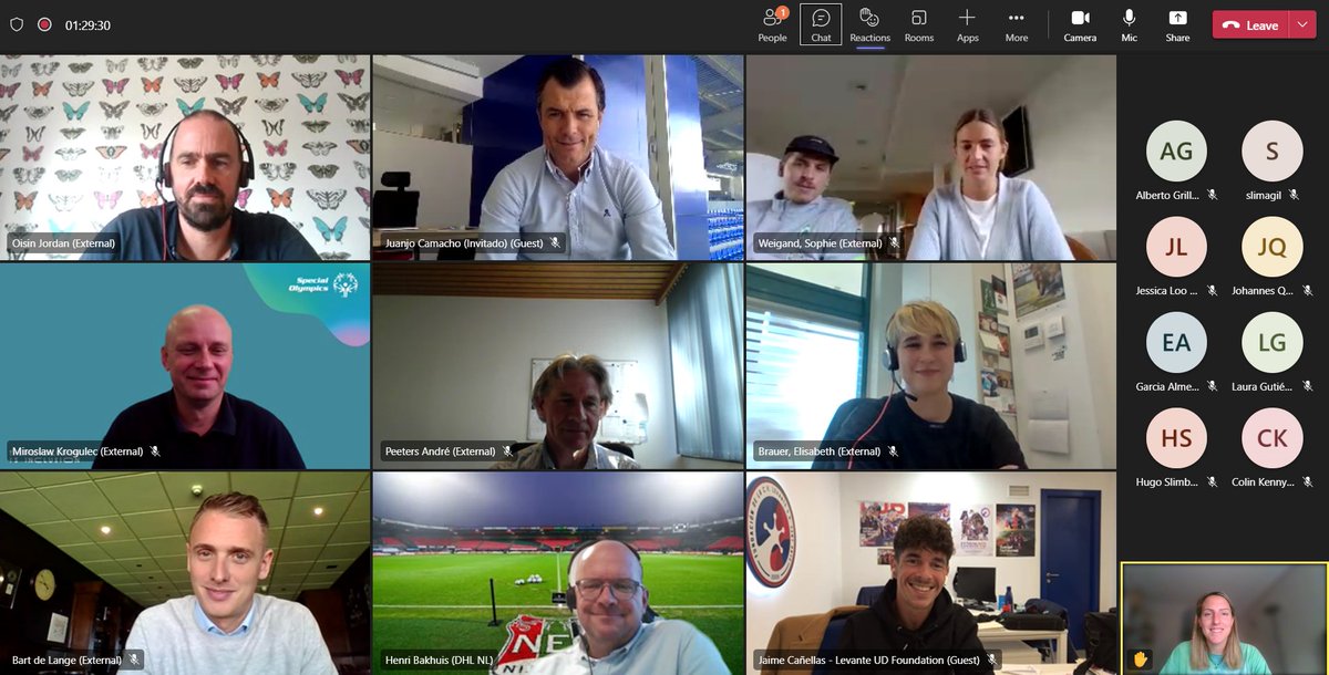 Today we had our 1st Staff training session with our #SpecialChampionsLeague project partners, led by our colleagues from @SpecOlympicsEU 👏🏽

🎯Our goal is to train our staff so they deliver a high-quality programme to our participants.

<a href="/EUErasmusPlus/">Erasmus+</a> #SCL #Morethanfootball