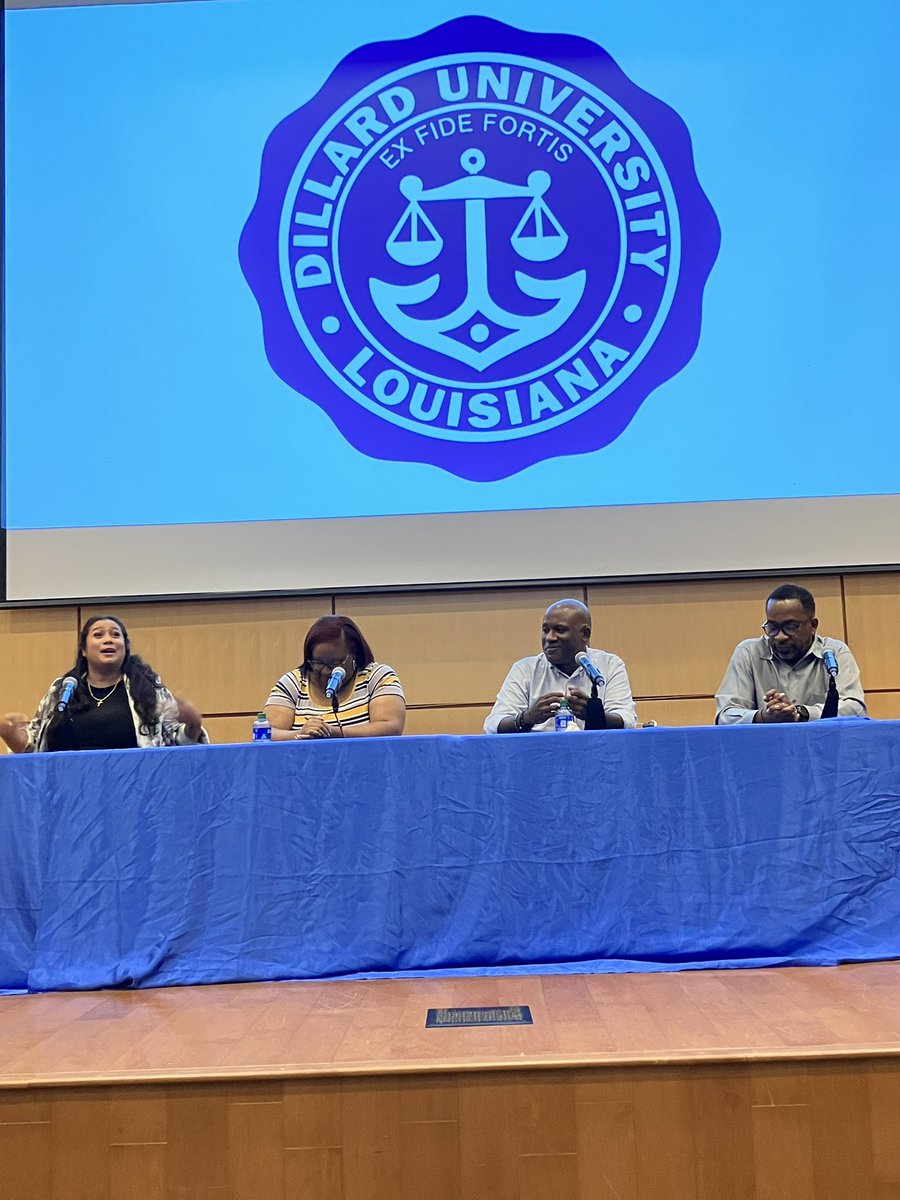 .<a href="/noabj1/">NOABJ</a> had a work-life balance program at <a href="/du1869/">Dillard University</a> last night. <a href="/LoynoSCD/">LOYNO Communication & Design</a> professors <a href="/IamTyLawson/">Ty Lawson</a> and <a href="/StaesSocial/">Mary Staes</a> provided advice and insights with academic and professional context. <a href="/Loyola_NOLA/">Loyola New Orleans</a> <a href="/NABJ/">#NABJ Headquarters ✊🏾🖊️🎙️💻 📷 🎥 📝 🔈</a>