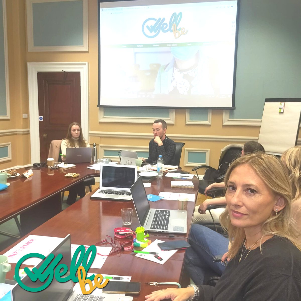 wellbe_project's tweet photo. New opportunity for the dissemination of the "Well Be" project: today Forium is in #Bradford where it has illustrated this initiative to the partners involved in the Informer project (https://t.co/WXdNhN8GgR). #erasmusplus https://t.co/am8NpQTuwB