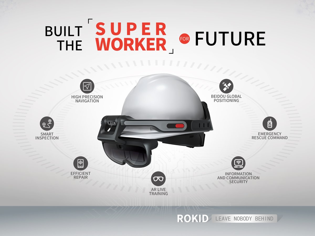 Rokid X-Craft is a robust smart glass for contactless inspection and maintenance since you can use voice or gesture commands to take photos and videos in real-time.

Book a demo here 👉 bit.ly/3A9x5SN
#Rokid #AR #5G