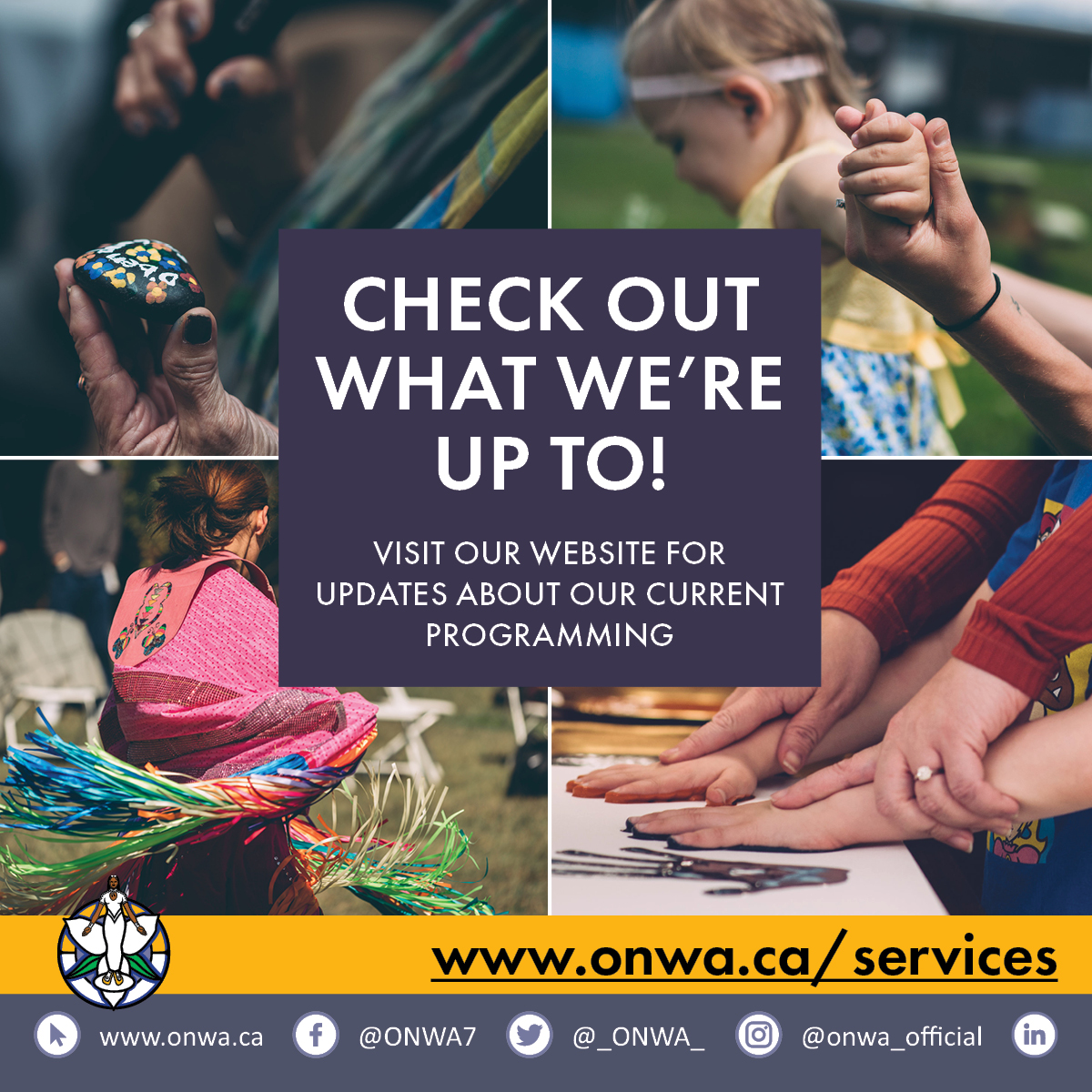_ONWA_'s tweet image. Visit onwa.ca/events-promoti… to view ONWA&apos;s #ProgramCalendar and find out what programs, #events and promotions ONWA is currently running.