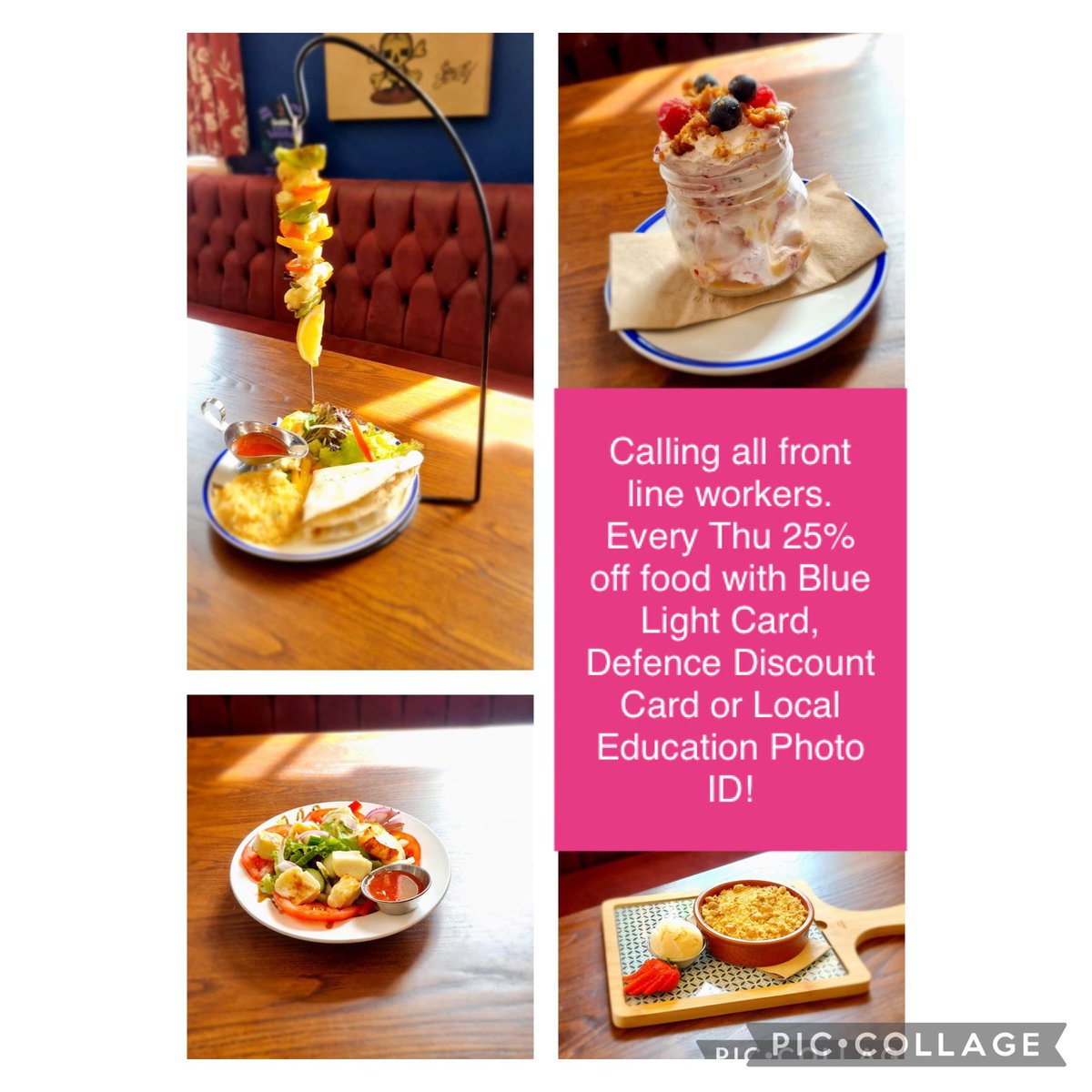 Front line workers discounts every Thursday 😃#bluelightcard #defencediscountcard #indieurmston #dealsurmston