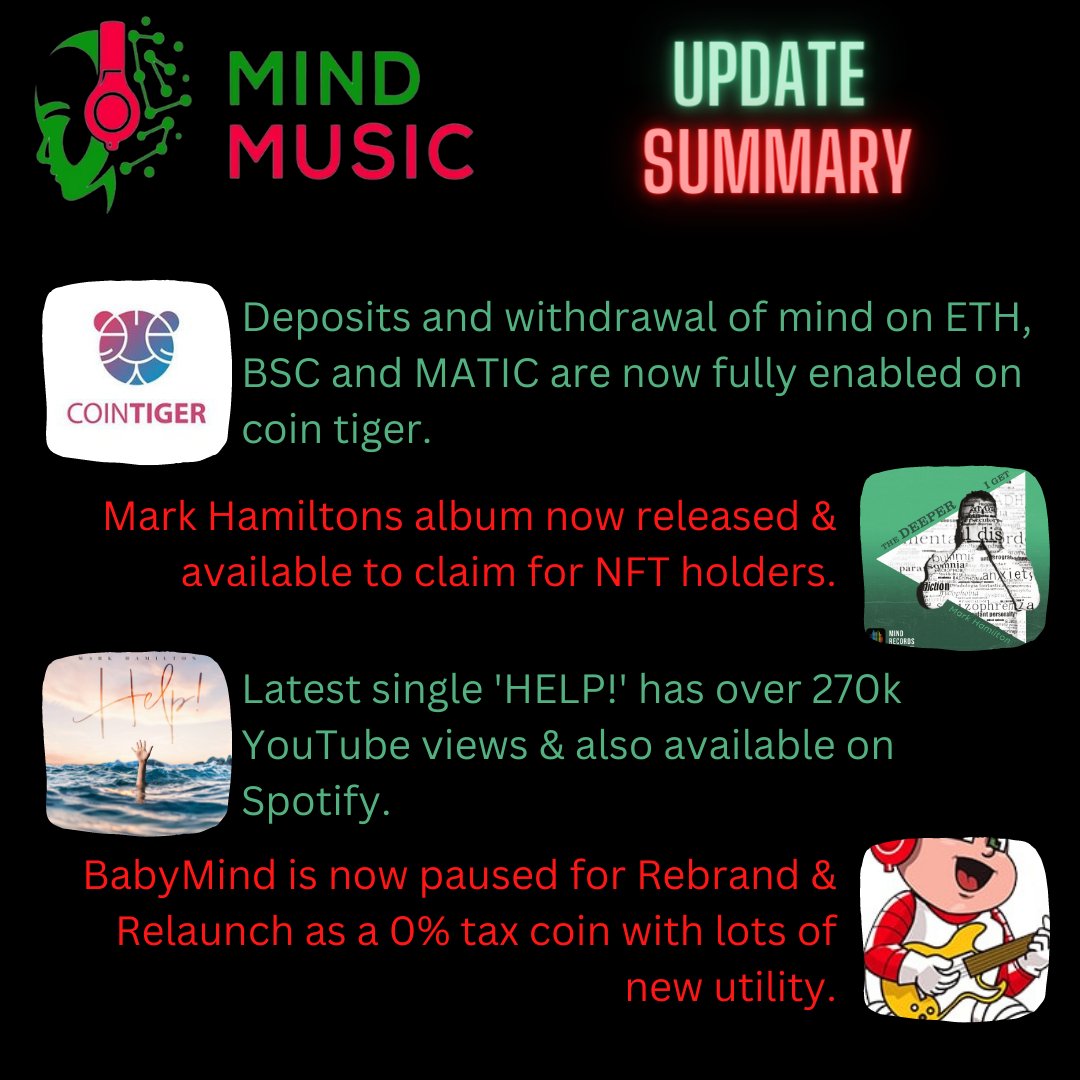 🚨 MND Updates 🚨

CoinTiger Announcement:
cointiger.com/en-us/#/suppor…

Album application form:
docs.google.com/forms/d/e/1FAI…

Music Video:
youtube.com/watch?v=7W-8nC…