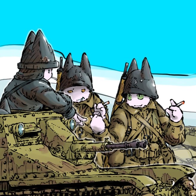 「machine gun soldier」 illustration images(Latest)