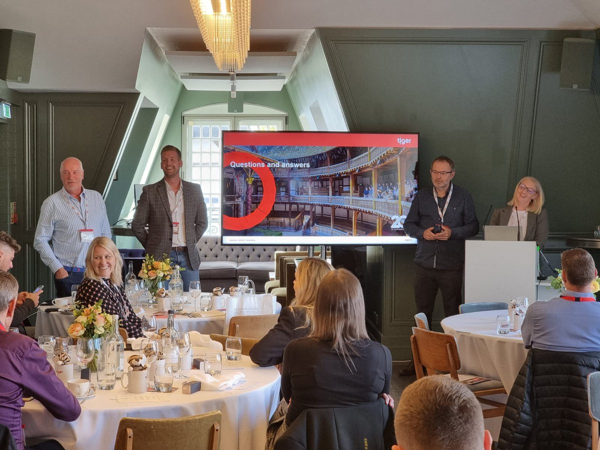 tiger_analytics's tweet image. And that’s a wrap!🎬

It’s been an incredible day with our customers at #TigerConnect 2022.

We’d like to thank every delegate, speaker, and staff member for their time.

Keep your eyes peeled on our blog and social media channels for more #event takeaways over the coming week...