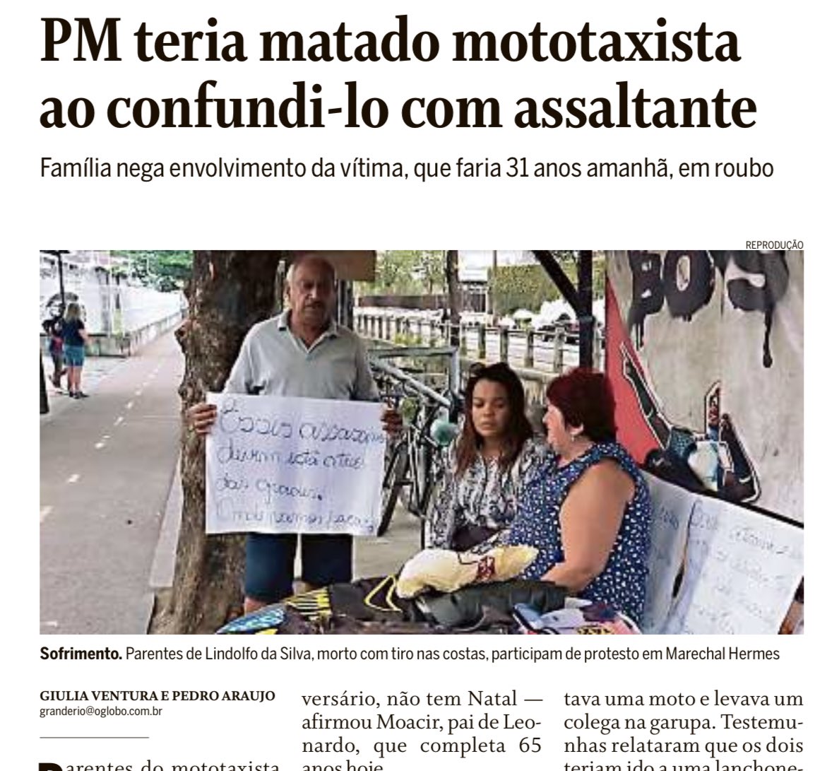 pedroharaujo_'s tweet photo. Os pais de Leonardo Lindolfo pedem por justiça. Segundo a família do rapaz, morto no último domingo, o PM teria se confundido.
Leonardo faria 31 anos amanhã. Hoje, quinta-feira, é o aniversário de Moacir, pai do mototaxista.

De hoje, com a @giuliaventurat para o @OGlobo_Rio https://t.co/1GqPBmvCzX