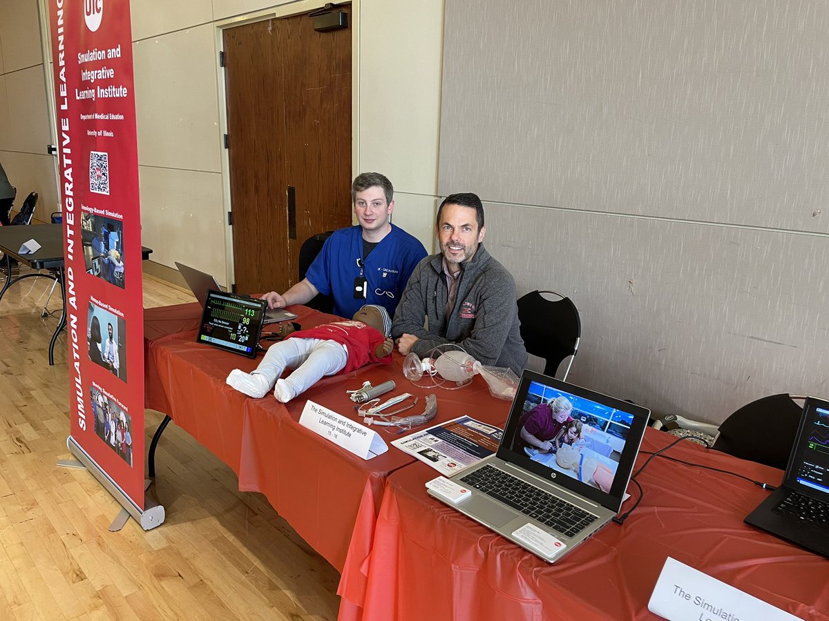Simulation And Integrative Learning (SAIL) at UIC (@uic_simulation) on Twitter photo Stop by our table at the UIC Employee Expo at the Student Center East and let’s talk “Simulation!” Did you know SAIL offers <a href="/American_Heart/">American Heart Association</a> Association Certifications such as BLS, ACLS and PALS? <a href="/uicdme/">UIC Department of Medical Education</a> <a href="/uiccom/">University of Illinois College of Medicine</a> <a href="/thisisUIC/">University of Illinois Chicago</a> @cpark_stories Stop by our table at the UIC Employee Expo at the Student Center East and let’s talk “Simulation!” Did you know SAIL offers <a href="/American_Heart/">American Heart Association</a> Association Certifications such as BLS, ACLS and PALS? <a href="/uicdme/">UIC Department of Medical Education</a> <a href="/uiccom/">University of Illinois College of Medicine</a> <a href="/thisisUIC/">University of Illinois Chicago</a> @cpark_stories