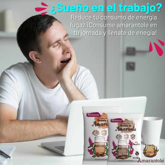 AMARANTOLE's tweet photo. ¿SUEÑO? 😴 ¡Reduce tu consumo de alimentos con energía fugaz (índice glicemico alto)! ¡Durante tu jornada consume #Amarantole! provee energía de forma continua, te mantendrás concentrado, sin apetito voraz y sin sueño
✅WhatsApp https://t.co/tVRuKw3Z44  
🛒https://t.co/zUVC7JKh8S https://t.co/fwZw9fICBq