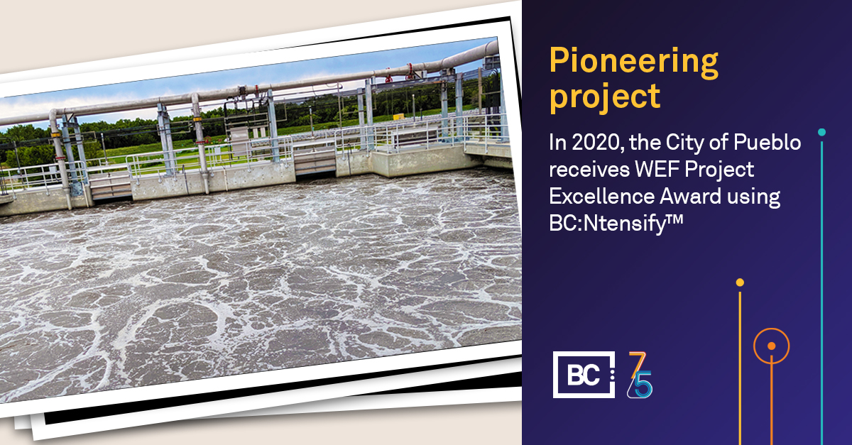brwncald's tweet photo. Today in BC history, @WEForg honored the @CityofPueblo with its Project Excellence Award for the James R. Dilorio Water Reclamation Facility. Learn more about our pioneering history and join our #BC75 celebration: https://t.co/xYw7odAlqM #throwbackthursday https://t.co/GojcSaymC0