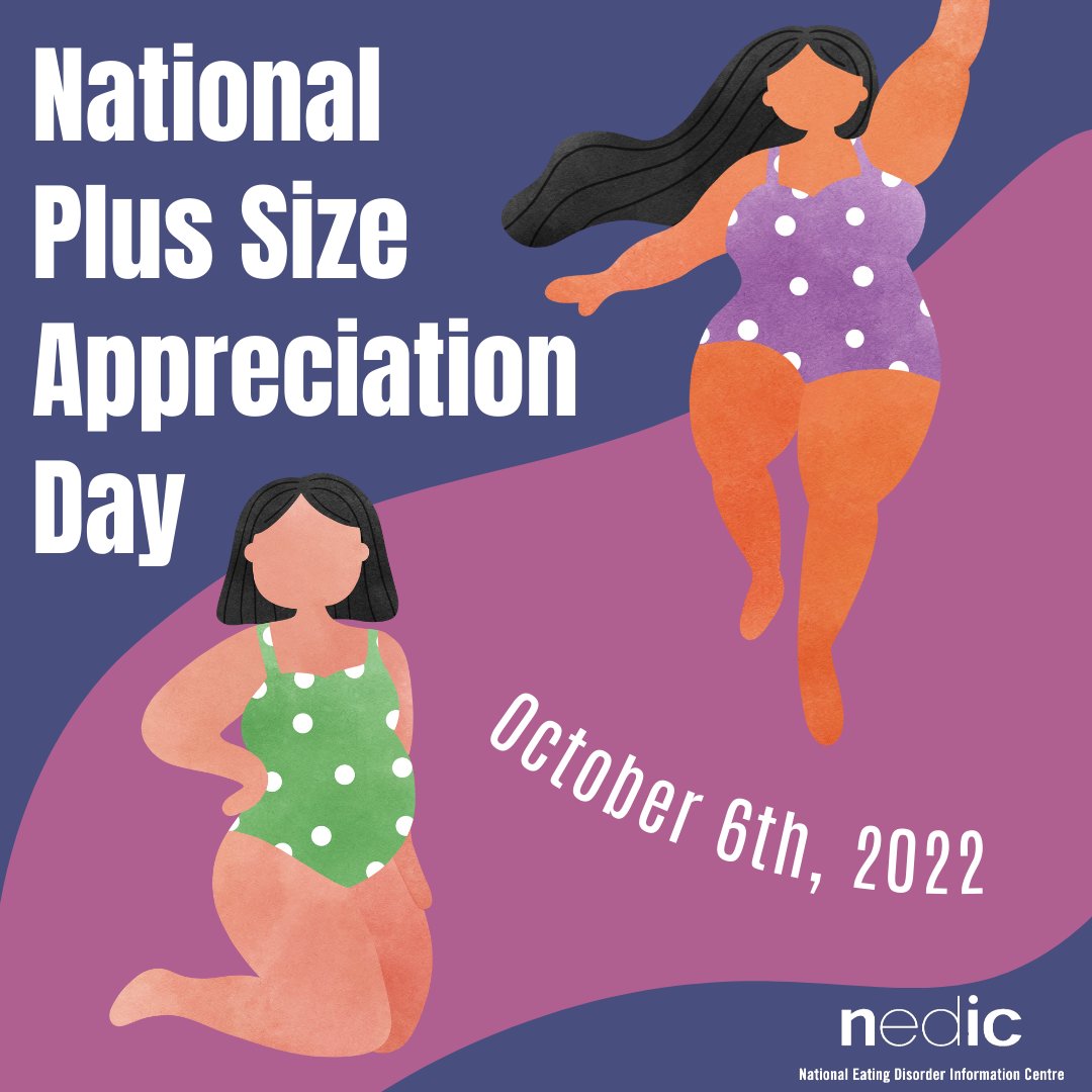 The stereotypes/misconceptions about eating disorders often result in the exclusion of individuals living in larger bodies during discussions around eating disorder experiences. 
ALL people experiencing disordered eating/eating disorders deserve treatment, support, and respect.