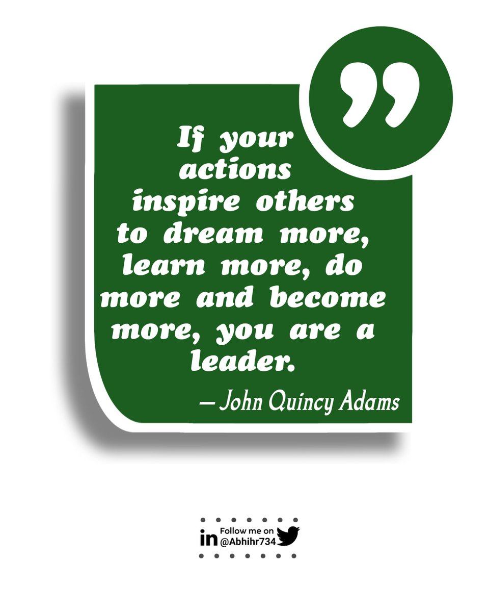 Abhihr734's tweet photo. John Quincy Adams Quote Picture.
.........................................................
#quotepictures #MotivationalQuotes #inspiringquotes #thoughts @Abhihr734
#picturequote #imagequote #TweeterWorld
#newpost https://t.co/e84a2uYNfE