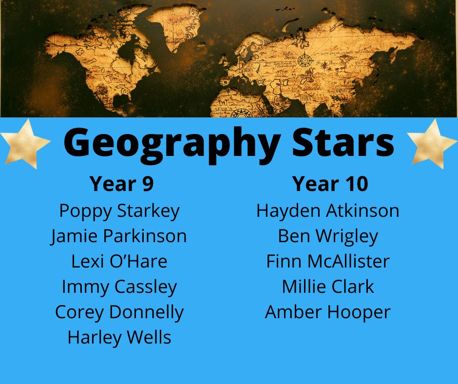 StBenedictsHS's tweet photo. ⭐️⭐️⭐️𝙂𝙀𝙊𝙂𝙍𝘼𝙋𝙃𝙔 𝙎𝙏𝘼𝙍𝙎 𝙊𝙁 𝙏𝙃𝙀 𝙒𝙀𝙀𝙆⭐️⭐️⭐️

Congratulations to our latest group of Geography superstars! 🌏😃 https://t.co/A6K8PzuAs4