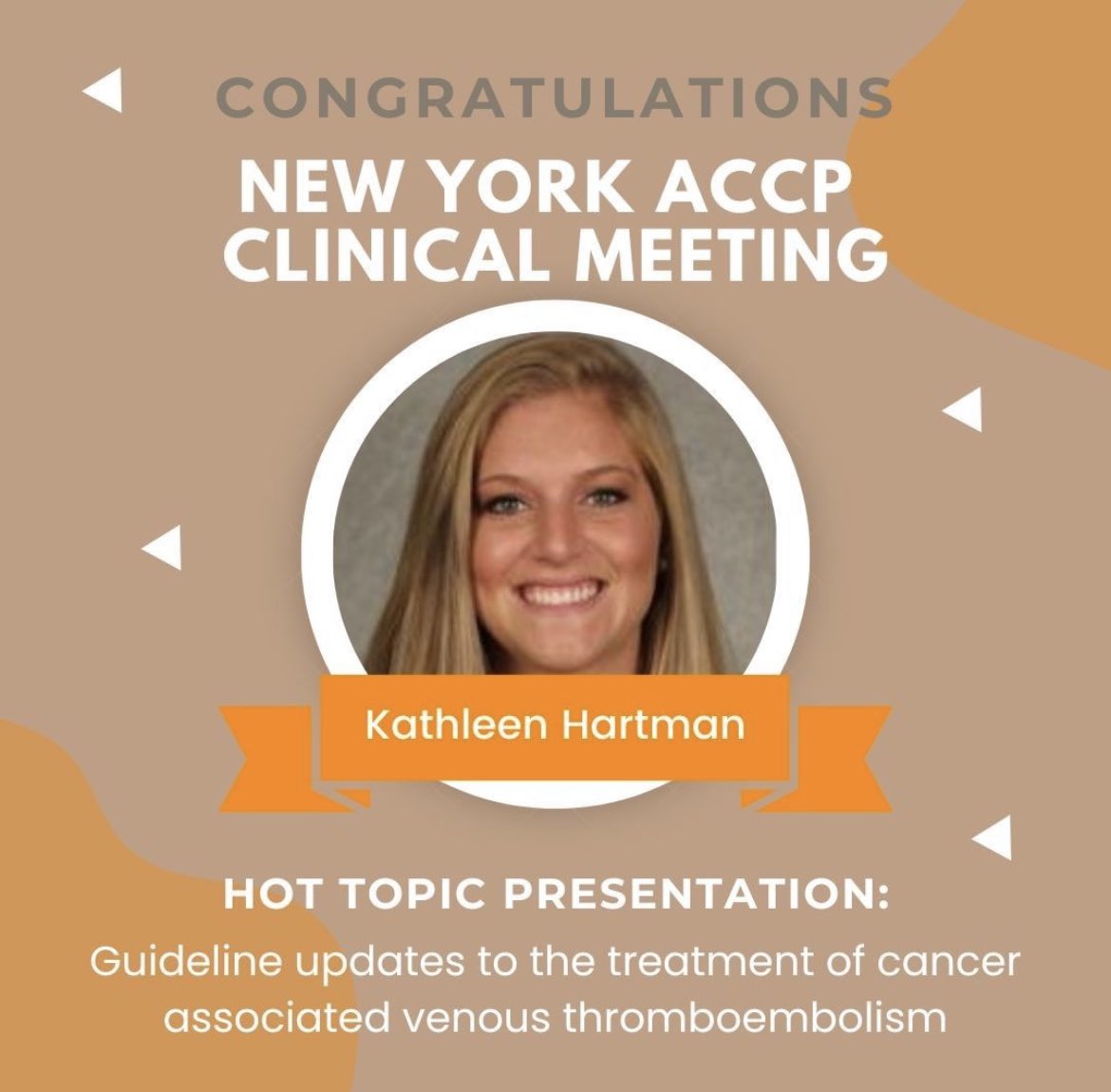 We are proud to announce that two of our PGY-1 pharmacy residents were selected to present at the New York State ACCP Annual Meeting on October 28th! Congrats! <a href="/NYSACCP/">New York State ACCP</a> #PharmRes #TwitteRx
