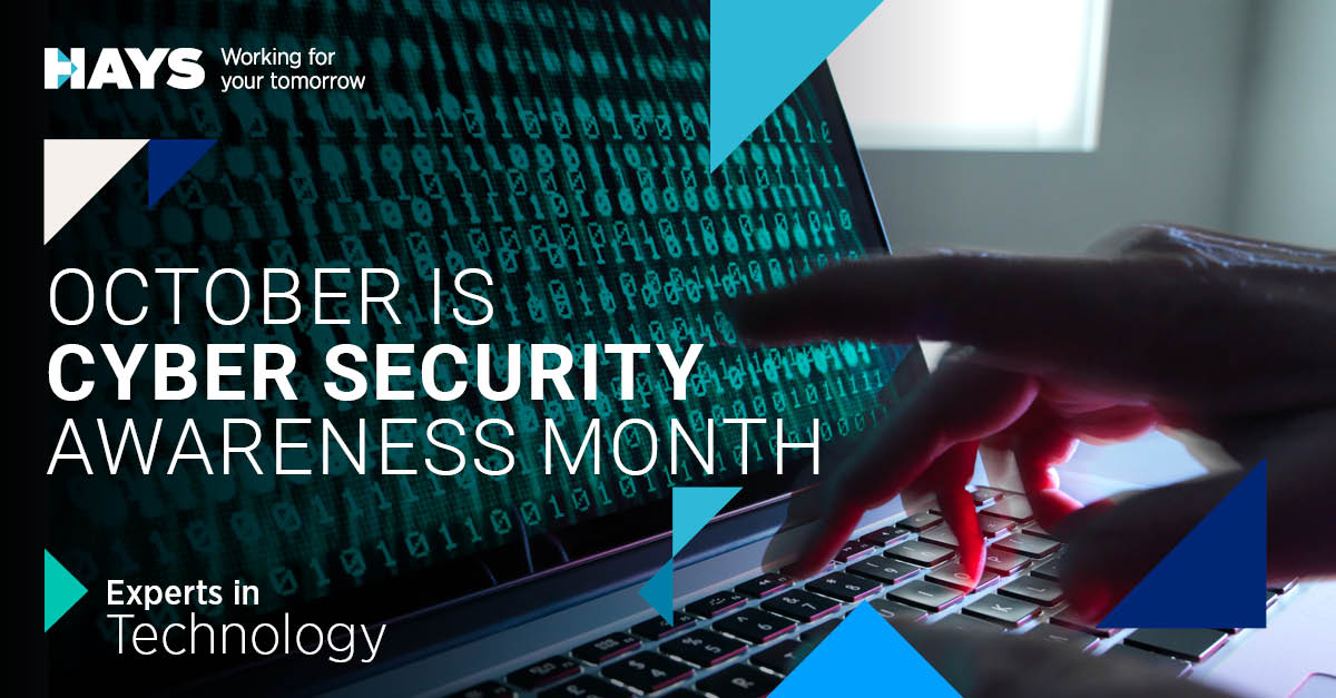 🔒 🛡️ It’s Cyber Security Awareness Month!

👀 Keep an eye on Hays' websites and socials for jobseeker tips, insights from industry experts and exclusive interviews with global CISOs 👇

hays.com/it/cyber-secur…

#CyberForUs #BeCyberSmart #WorkingForYourTomorrow