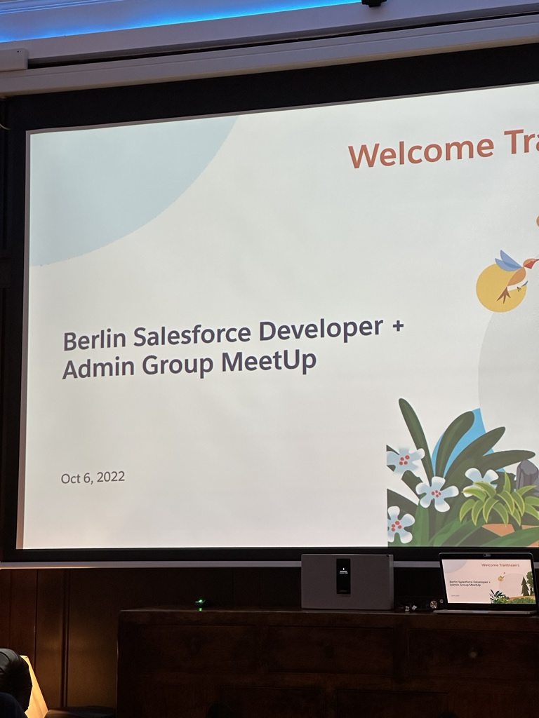 Meeting like-minded people again. Awesome! 🤩