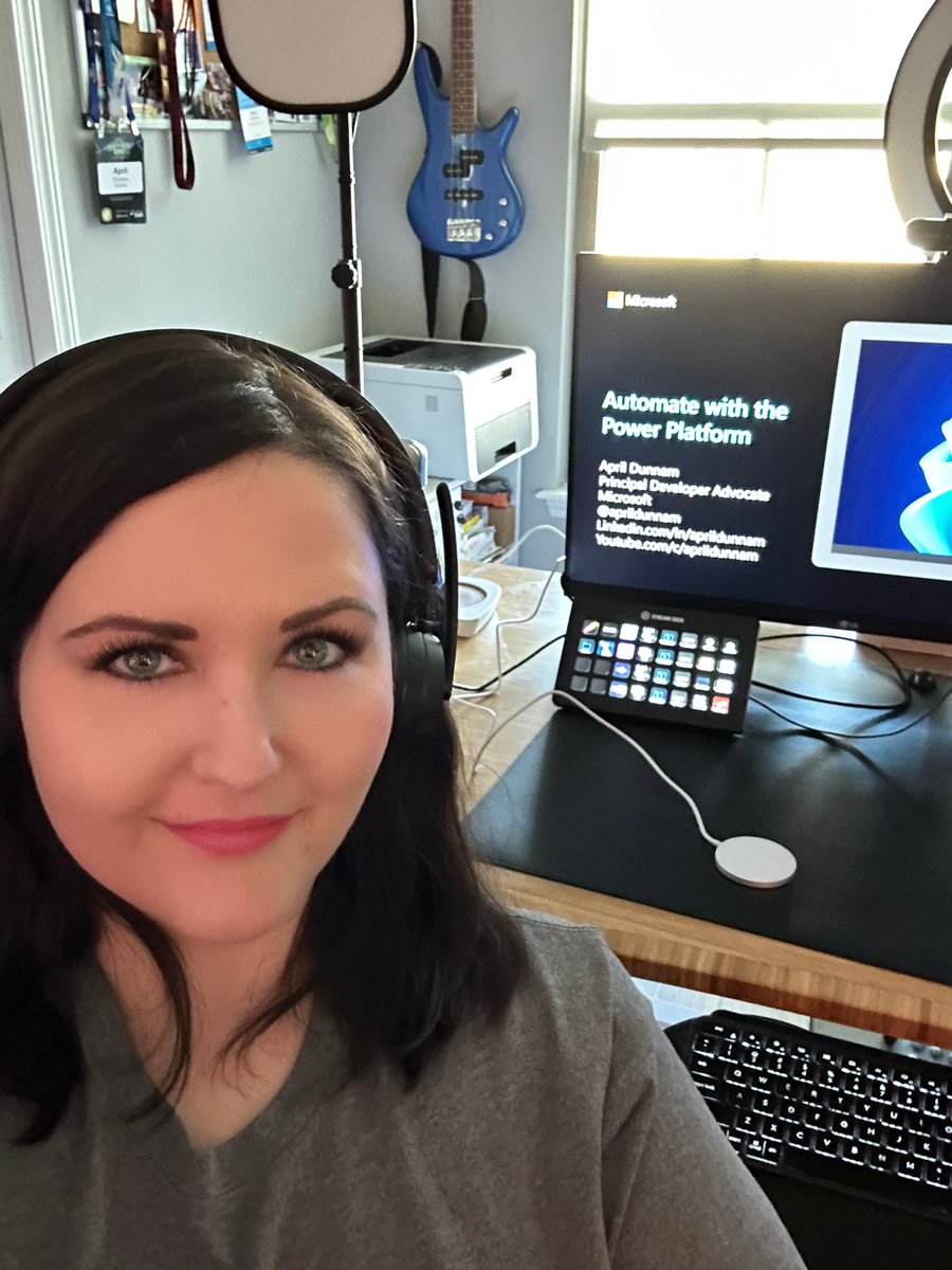 aprildunnam's tweet image. I love talking with new audiences about the #PowerPlatform. Thanks @ModellingSummit for having me on to talking about Automation with the Power Platform! It was great to see the excitement for #PowerAutomate 🥳