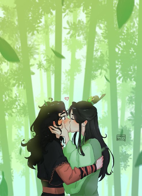 「bamboo forest black hair」 illustration images(Latest)