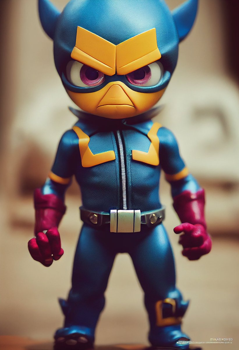 dan99ch's tweet photo. Baby Wolverine. 

#ActionFigure #wolverine #baby #Cartoon #Toy #cute #Portrait 
#aigenerated #aigeneratedart #midjourney_bot #PicOfTheDay #midjourney #ai #midjourneyart #midjourneyai #thisisart #creativevisuals #enter_imagination #artoftheday #aiart #midjourneyartwork #digitalart https://t.co/HicRfPVVkX