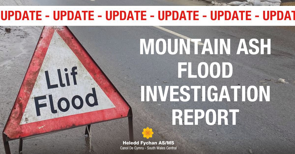 Rhondda Cynon Taf Council has at long last published the Section 19 report into the February 2020 floods. It can be read here: rctcbc.gov.uk/EN/Resident/Pa…