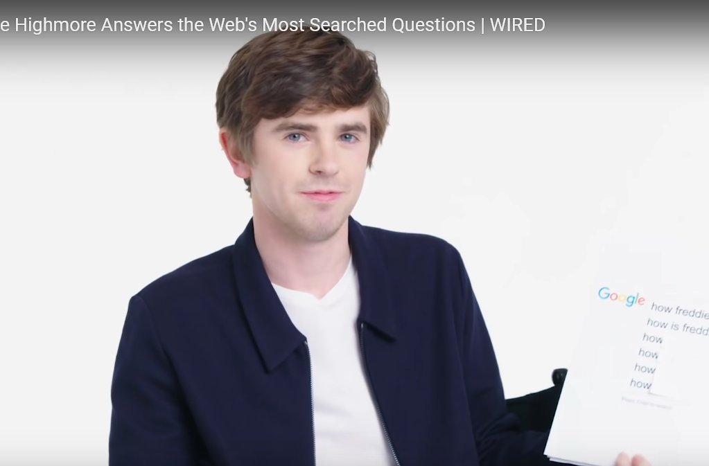 prayers4Bom's tweet photo. #FreddieFriday
#Interviews #AndTheCutestLittleDoctorEver
#WiredInterview
#SethMeyers
#FreddieHighmore https://t.co/7cZyEuxOdN