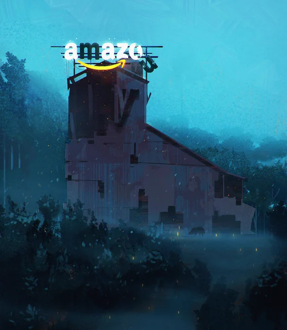 Barn are cool. #Illustrations #artistontwittter 