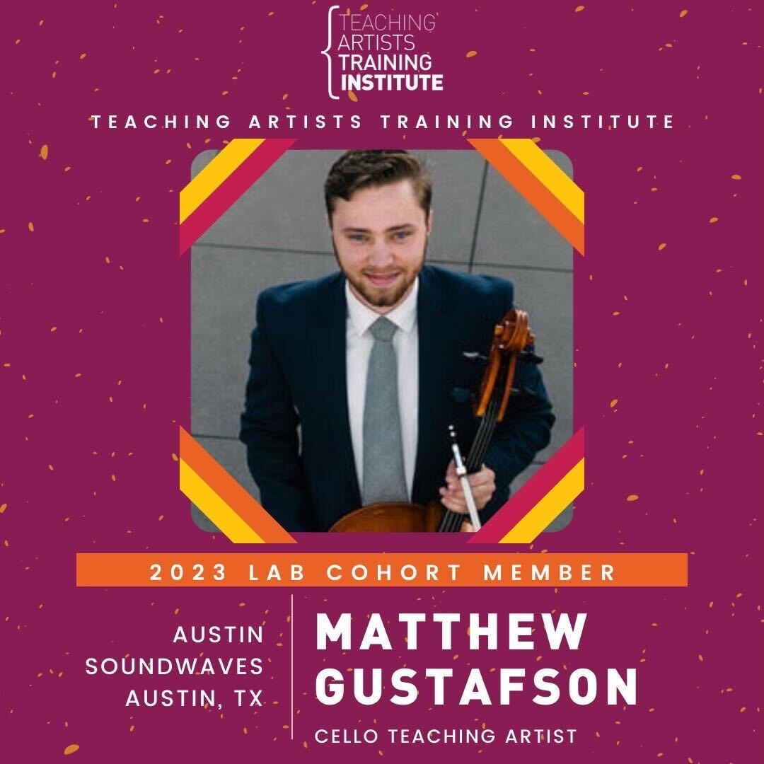 So excited that four of our teaching artists will be a part of the Teaching Artists Training Institute (via <a href="/MiaMusicProject/">Miami Music Project</a>) in November!