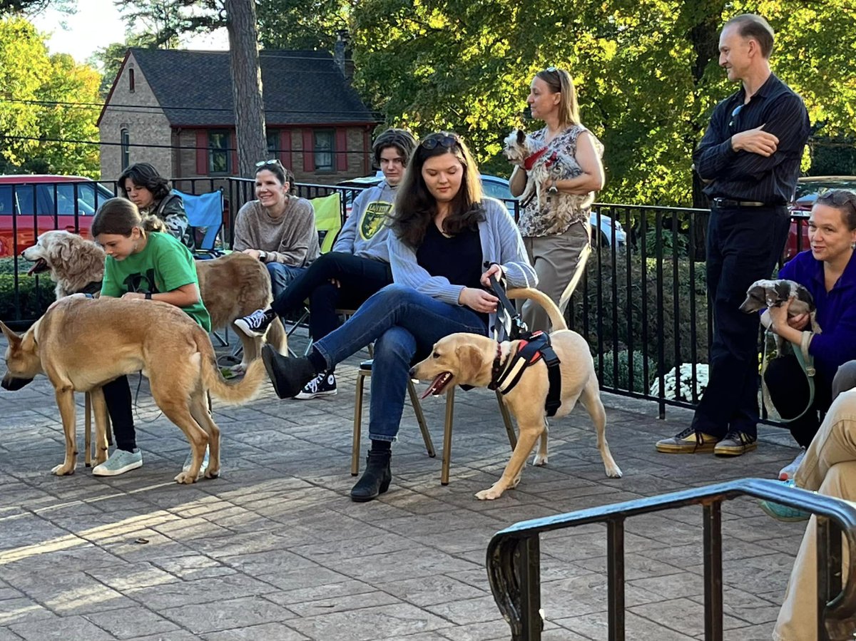 graystonepcusa's tweet photo. Blessing of the Animals last night was great!  Thanks to everyone that came out and brought their pets or photos and names of their pets to share with the group. https://t.co/e0qi6oG3tH