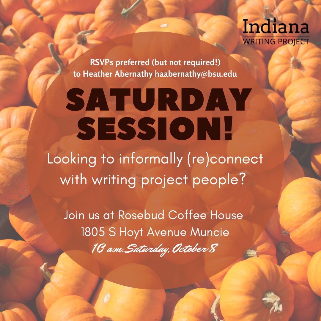 Indiana Writing Project (@indianawp) on Twitter photo 