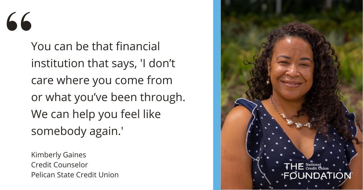 ncufoundation (@ncufoundation) on Twitter photo Looking for inspiration this #FinancialPlanningDay? How about <a href="/PelicanStateCU/">Pelican State CU</a> that reclaimed members from payday lenders and counseled them to financial wellness? Now that's the #CreditUnionDifference. Read more: bit.ly/3sEC3Tr
#PeopleHelpingPeople #CreditUnions Looking for inspiration this #FinancialPlanningDay? How about <a href="/PelicanStateCU/">Pelican State CU</a> that reclaimed members from payday lenders and counseled them to financial wellness? Now that's the #CreditUnionDifference. Read more: bit.ly/3sEC3Tr
#PeopleHelpingPeople #CreditUnions