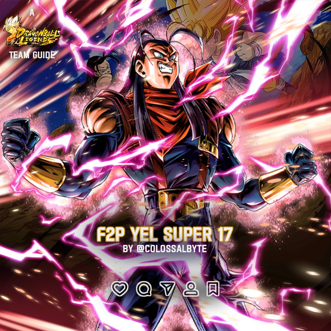 CollosalbyteG's tweet photo. F2P YEL Super 17's team guide is here!
#dragonballlegends #dokkanbattle #dokkanbattlez #dragonballz #dragonballsuper #dokkantips https://t.co/QS1yDqE1TE