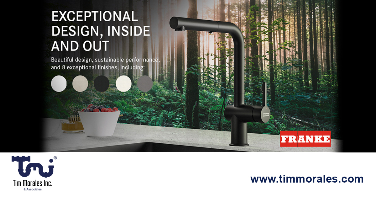 Franke Active faucets have a fluid, curved design, and rounded edges which make them easy to clean, compatible with all Franke sinks, and extremely glamorous in a choice of sophisticated hues.

Get in touch with the experts at TMI to learn more.

#FrankeHomeSolutions #TMISells