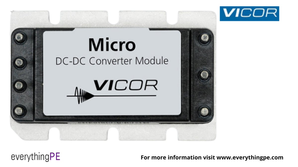 everything_PE_'s tweet photo. This whitepaper discusses @VicorPower Brick Micro DC-DC converters, which lack remote-sensing pins and allow isolation of sense leads/traces, useful in high-noise applications
Learn more: https://t.co/AIxCxXV8fO
#Whitepaper #PowerSupply #RemoteSense #module #power #converters https://t.co/DAoPmSZGAE