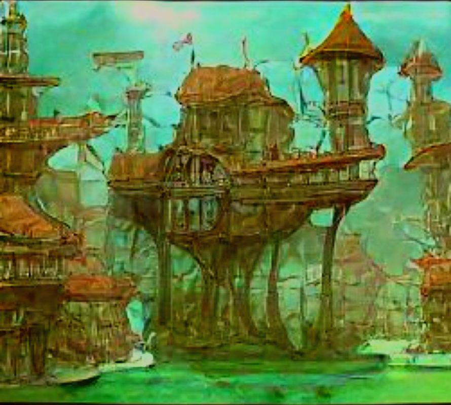 Had the idea to use AI generated concept art as reference for a build. Fun idea! I used the Craiyon AI, and would suggest adding in the words "concept art" to your search term #Minecraft #Minecraftbuilds #minecraftart #Minecraftbuild #minecraft建築コミュ